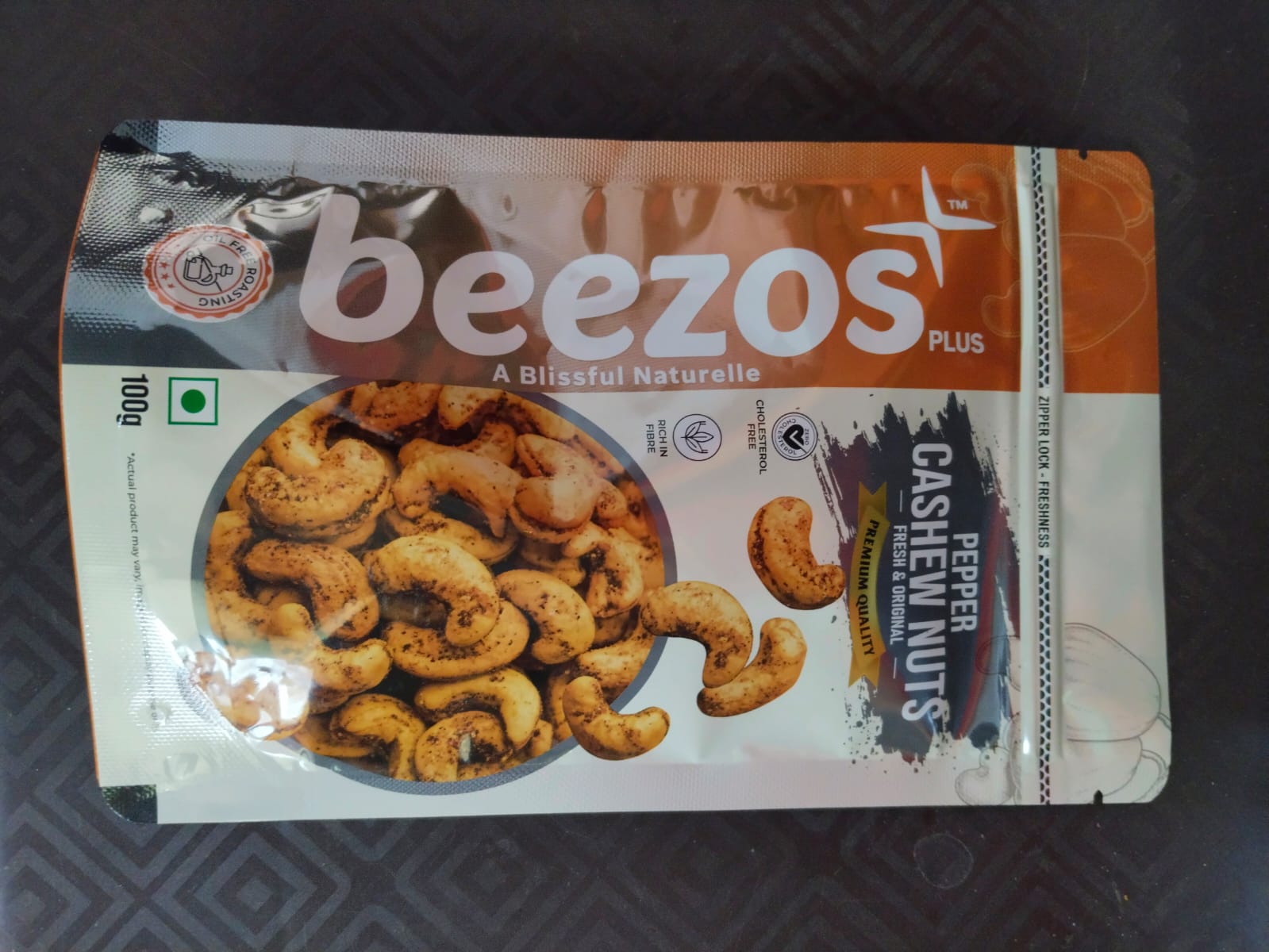 Pepper Cashew Nuts - Premium Cashew Nuts by Beezos Plus