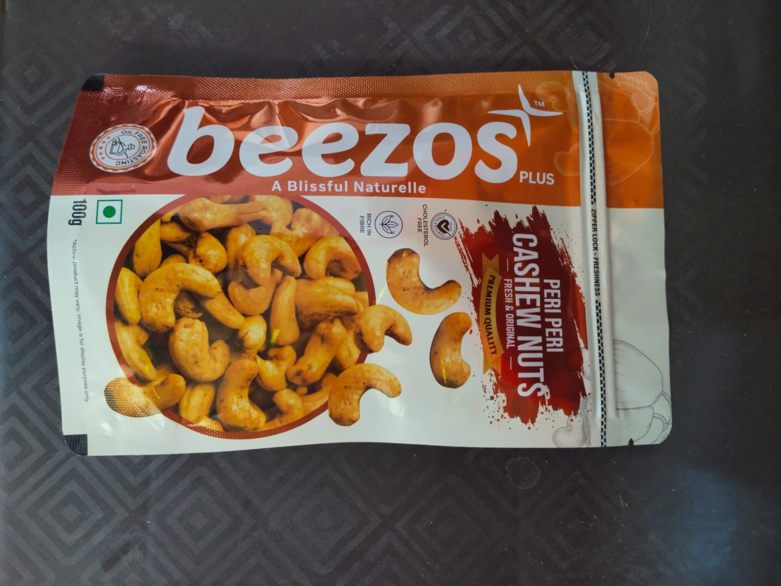 Peri Peri Cashew Nuts - Premium Cashew Nuts by Beezos Plus